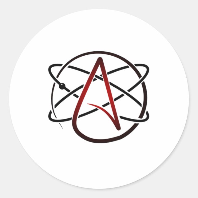 Atheism Classic Round Sticker (Front)