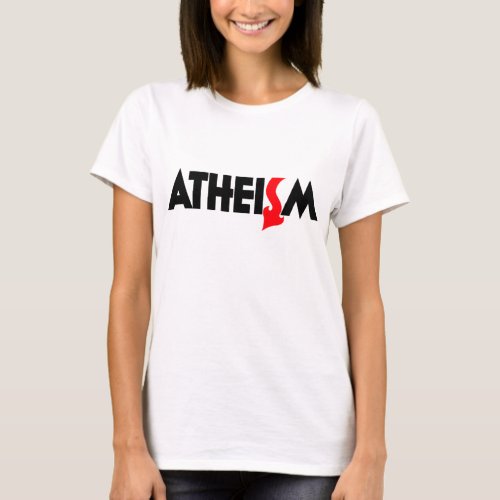  ATHEISM No tall tails _ T_Shirt