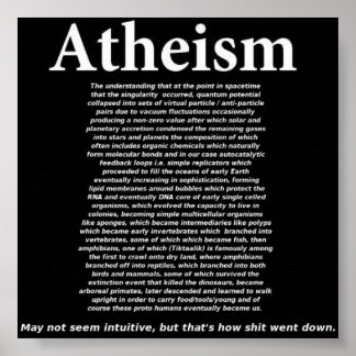 Atheism Poster