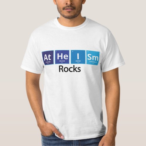 Atheism Rocks T_Shirt