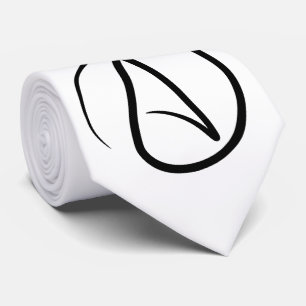 Atheism Symbol - Atheist Sign Neck Tie