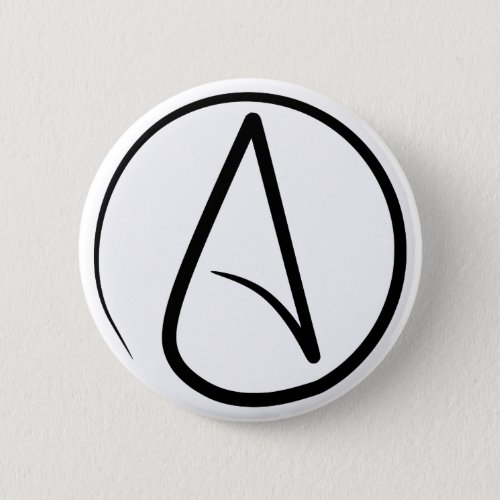 Atheism Symbol Button