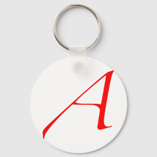 Atheist "A"  logo Keychain