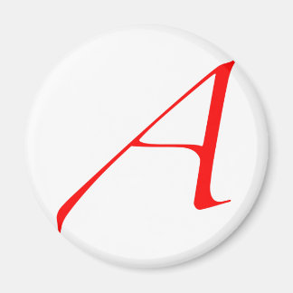 Atheist "A"  logo Magnet