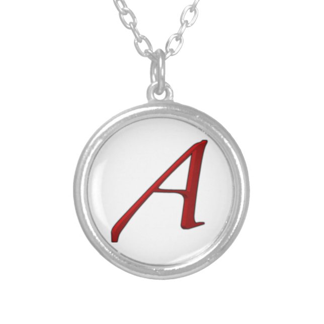 Atheist A - Necklace (Front)