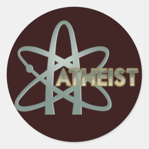 Atheist American atheist symbol Stickers