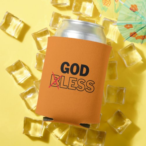 Atheist Anti Religion Godless Can Cooler