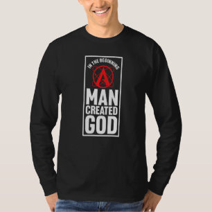 Atheist Atheism Symbol Agnostic Anti Religion T-Shirt