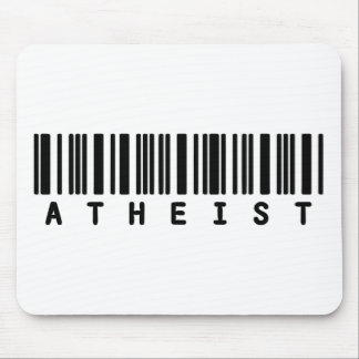 Atheist Bar Code Mouse Pad