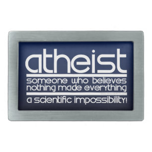 Atheist Belt Buckle