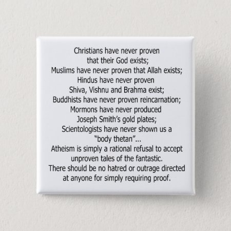 Atheist Button