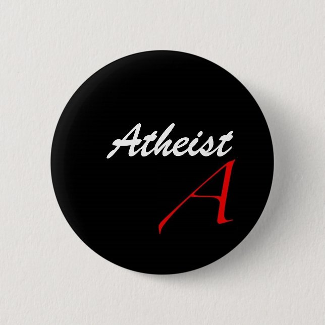 Atheist Button Badge (Front)