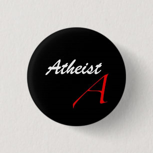 Atheist Button Badge