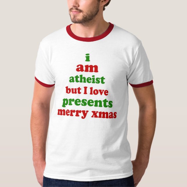 Atheist Christmas T-Shirt (Front)