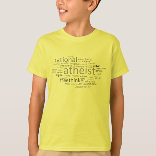 Atheist Cloud T_Shirt