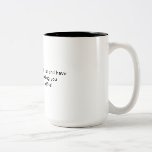 Atheist CoffeeNo Morals Two_Tone Coffee Mug