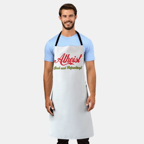 Atheist Cool and Refreshing _ Apron