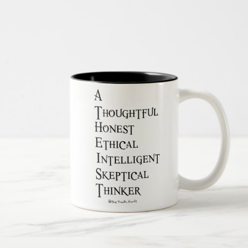 Atheist Defined Two_Tone Coffee Mug