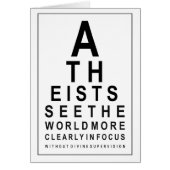 ATHEIST EYE TEST (Front)