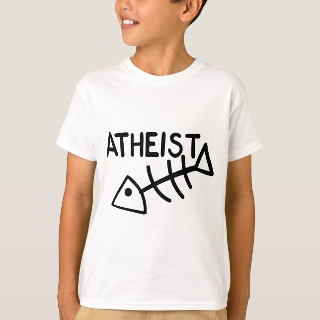 Atheist Fish T-Shirt (Front)