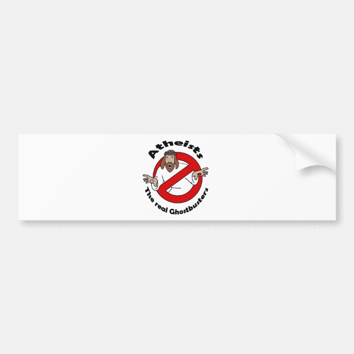 Atheist Ghostbusters Bumper Stickers