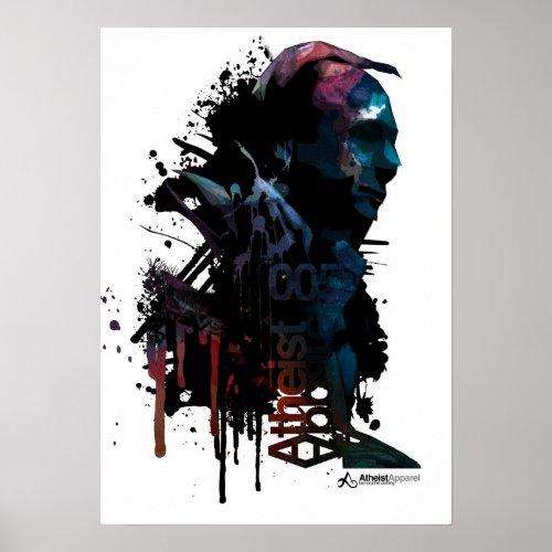 Atheist Heroes Christopher Hitchens Poster