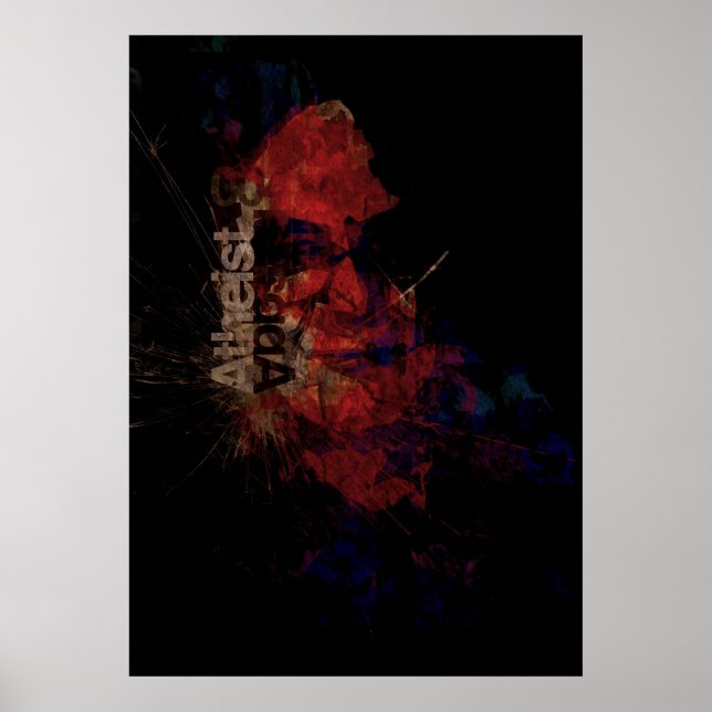 Atheist Heros Richard Dawkins Poster (Front)