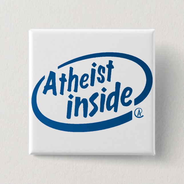 Atheist Inside Button (Front)
