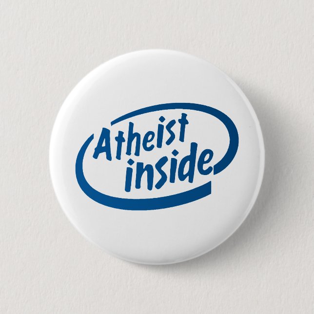 Atheist Inside Button (Front)