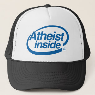 Atheist Inside Trucker Hat