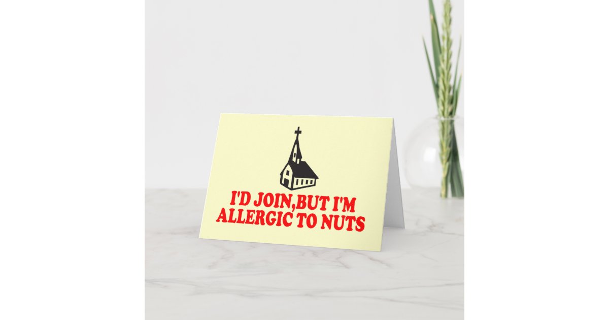 Atheist Joke Card Zazzle