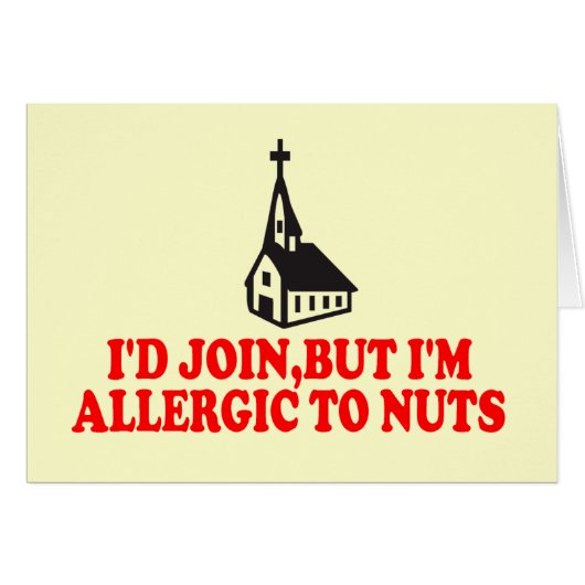 Atheist joke cards (Front Horizontal)
