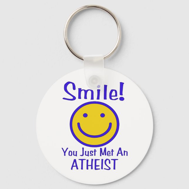 Atheist Keychain (Front)