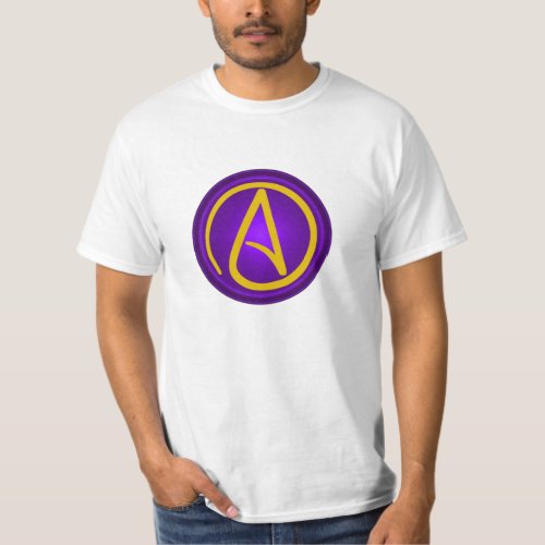 Atheist Logo Mens Shirt