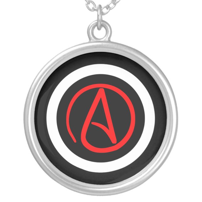 Atheist Logo Necklace (Front)