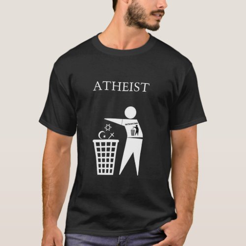 Atheist Logo T_shirt