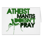 Atheist Mantis (Front Horizontal)