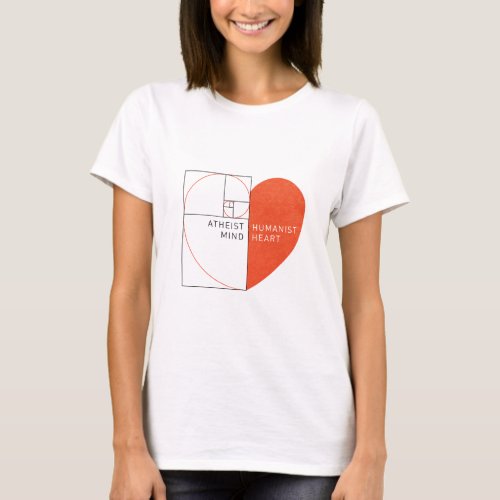 Atheist Mind Humanist Heart T_Shirt