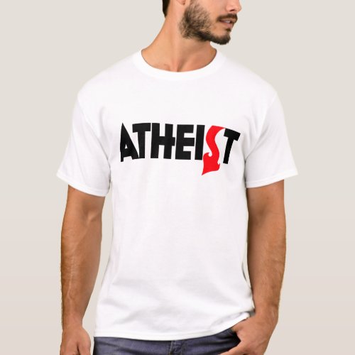 ATHEIST No tall tails  T_Shirt