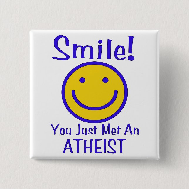 Atheist Pinback Button (Front)