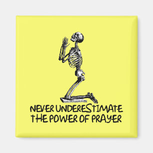 Atheist prayer magnet
