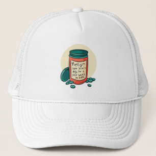 Atheist Religion Pills Trucker Hat