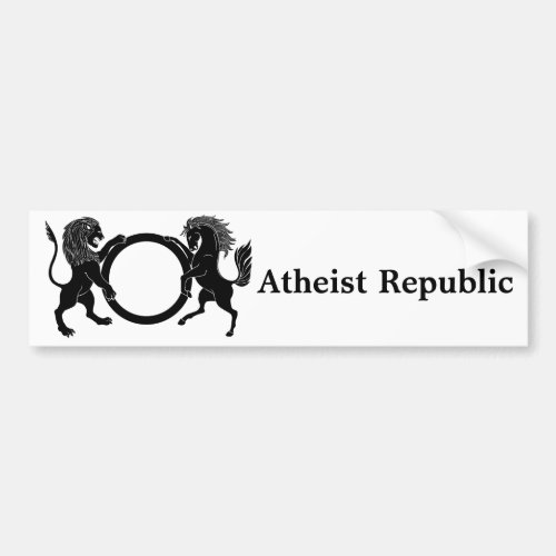 Atheist Republic Bumper Sticker