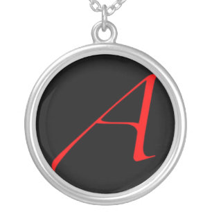 Atheist Scarlet Letter Necklace