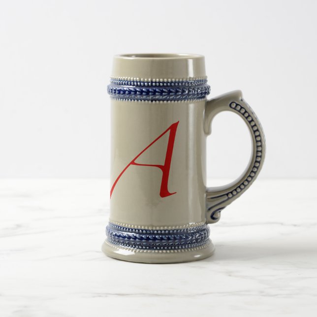 Atheist Scarlet Letter Stein (Right)