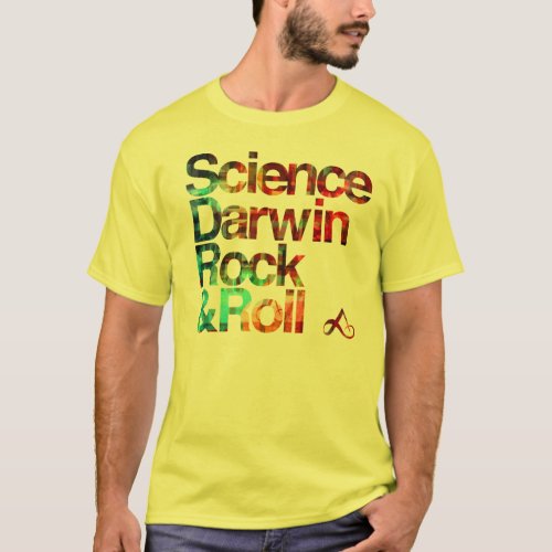 Atheist _ Science dawkins rock  roll T_Shirt