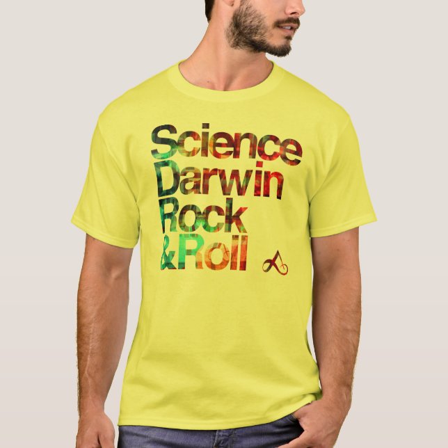 Atheist - Science dawkins rock & roll T-Shirt (Front)