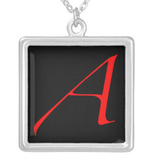 Atheist Silver Plated Necklace