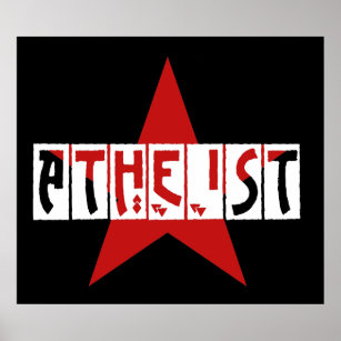 Atheist Star Poster