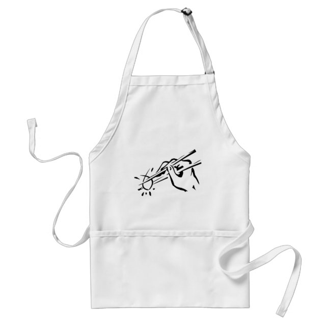 Atheist  Sushi! (ichthys) Adult Apron (Front)